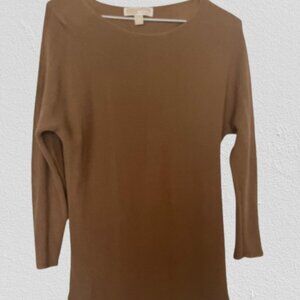 Michael Kors Long Sleeve Sweater - Size M - Oatmeal
